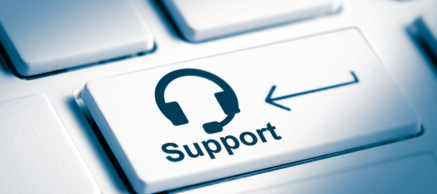 Telecom support device management